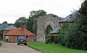 Remains of Butley Priory near Abbey Farm (geograph 2578345)