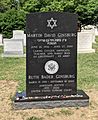 Ruth Bader Ginsburg grave marker 2022-07-15 crop