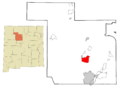 Sandoval County New Mexico Incorporated and Unincorporated areas Zia Pueblo Highlighted