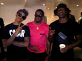 Skepta & P Diddy (& Chipmunk) Backstage at orange rock corps