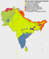 South Asian Language Families
