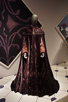 Star Wars and the Power of Costume July 2018 64 (Padmé Amidala's veranda sunset gown from Episode III)