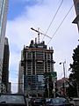 The Millennium Tower (301 Mission Street) construction as seen from Mission Street, SF, May 2007