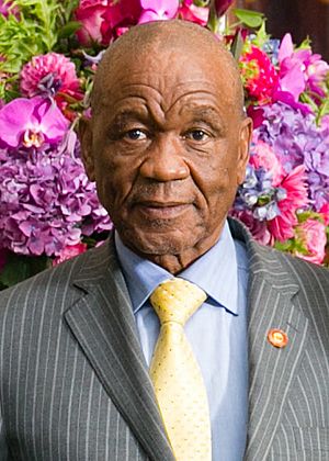 Thabane in a suit