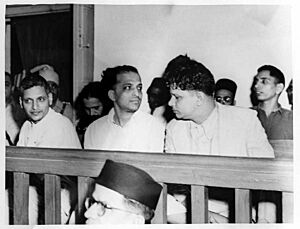 Trial of persons accused of participation and complicity in Gandhi's assassination in the Special Court in Red Fort Delhi