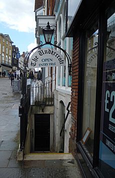 Undercroft Guildford Entrance