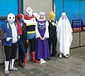 Undertale cosplay at Tsunacon 2016