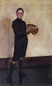 Violet Teague The Boy with the Palette