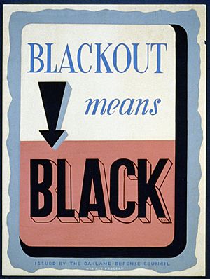 WPA Blackout poster