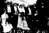 Wedding Emily Hutchinson Cooper 1908 3