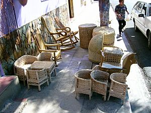 Wicker furniture nahuizalco