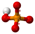 1-hydrogenphosphate-3D-balls