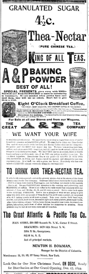 1894 AP newspaper ad