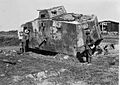 A7V tank, Sept 1918