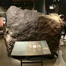 Ahnighito AMNH, 34 tons meteorite