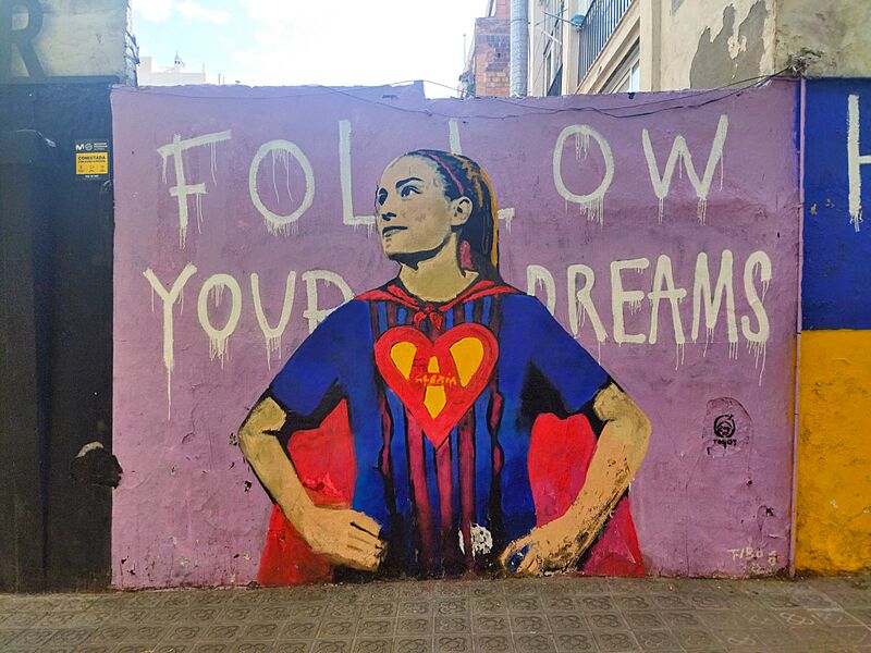 Alèxia Putellas mural 20230516