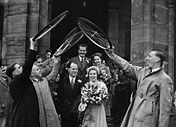 Allcock-Hatton wedding at Whitchurch (Salop) (6812432196)