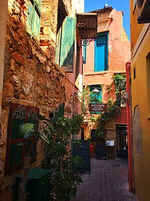 Alley in Chania's old town