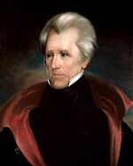 Painting of Andrew Jackson