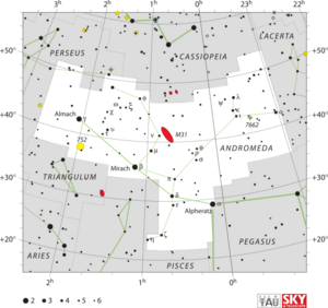 Andromeda IAU