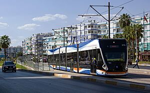 Antalya. 'Burhanettin Onat' Station of AnTray