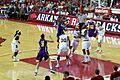 Arkansas vs. LSU men's basketball, 2-10-2010