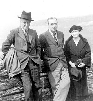 Arnold Bax, E.J. Moeran, Tilly Fleischmann, Kinsale, Cork 1937