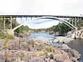 Arvida Bridge in Jonquière