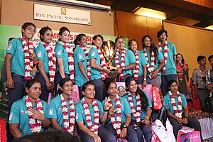 Asia Cup 2018 victory celebration of Bangladesh National Women Cricket team in Dhaka (26)