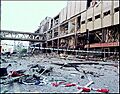 BBC picture Arndale centre after 1996 bomb