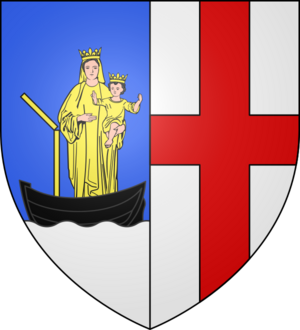 Blason ville fr Aubin-Saint-Vaast