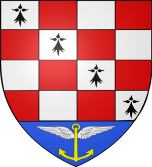 Blason ville fr Lanvéoc (29)