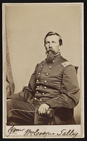 Brigadier General William Cooper Talley of Co. F, 30th Pennsylvania Infantry Regiment in uniform) - Brady, New York LCCN2016649612.jpg