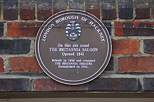 Britannia plaque