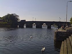 The River Shannon at Carrick-on-Shannon