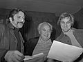 Chaim Topol, Lex Goudsmit en Norman Jewison (1971)