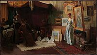 Charles Courtney Curran, Fair Critics, The Metropolitan Museum of Art