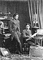 Chekhov with brother 1882