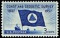 Coast & Geodetic Survey 3c 1957 issue U.S. stamp