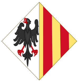 Coat of Arms of Constance of Sicily, Queen of Aragon