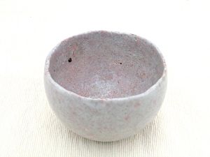 Contemporary wabi-sabi tea bowl