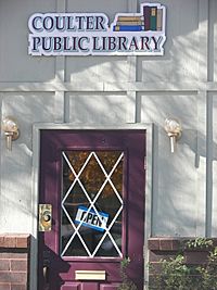 Coulter Public Library in 2007