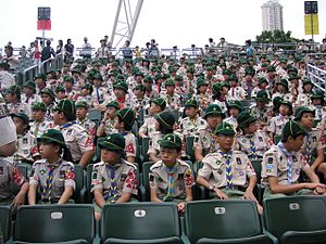 Cub Scouts of Hong Kong at Scout Rally