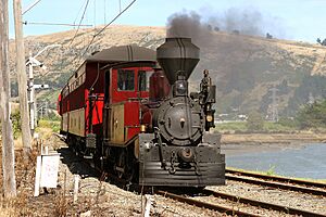 D Class No 140 at Ferrymead Railway
