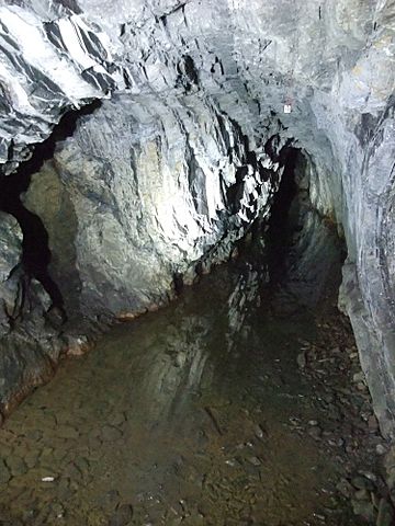Pickering Gate, in Deep Ecton mine.