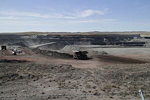 Eagle Butte mine from the visitor overlook platform