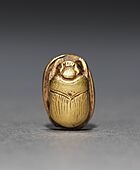 Egypt, Middle Kingdom, late Dynasty 12 - Scarab - 1914.748 - Cleveland Museum of Art