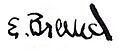 Erland Brand signature