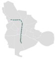 Esfahan Metro map-geo
