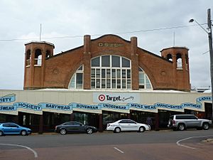 Exterior of Target Store, formerly Stan Pollard Charters Towers Qld Aus